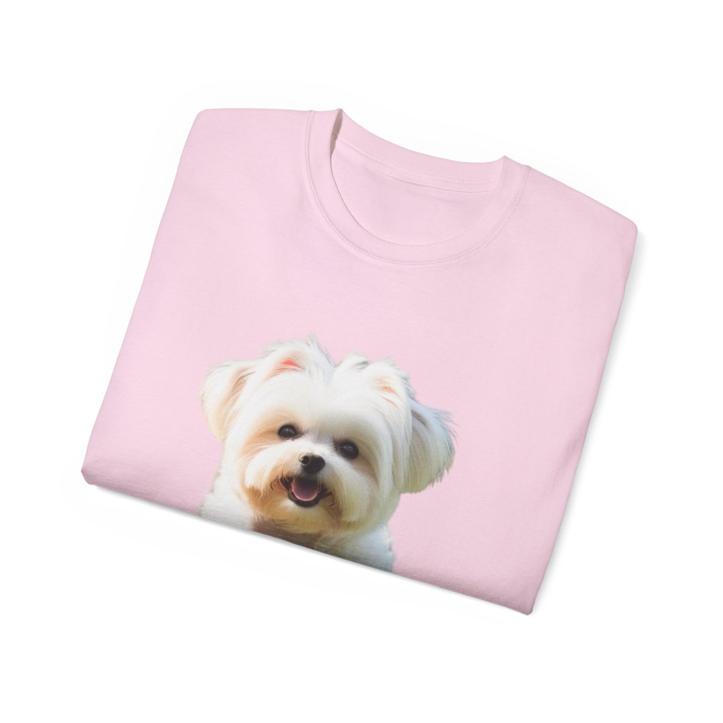 🐕 MAGLIETTA BICHON MALTEZ RITRATO - Maglietta Unisex Ultra Cotone