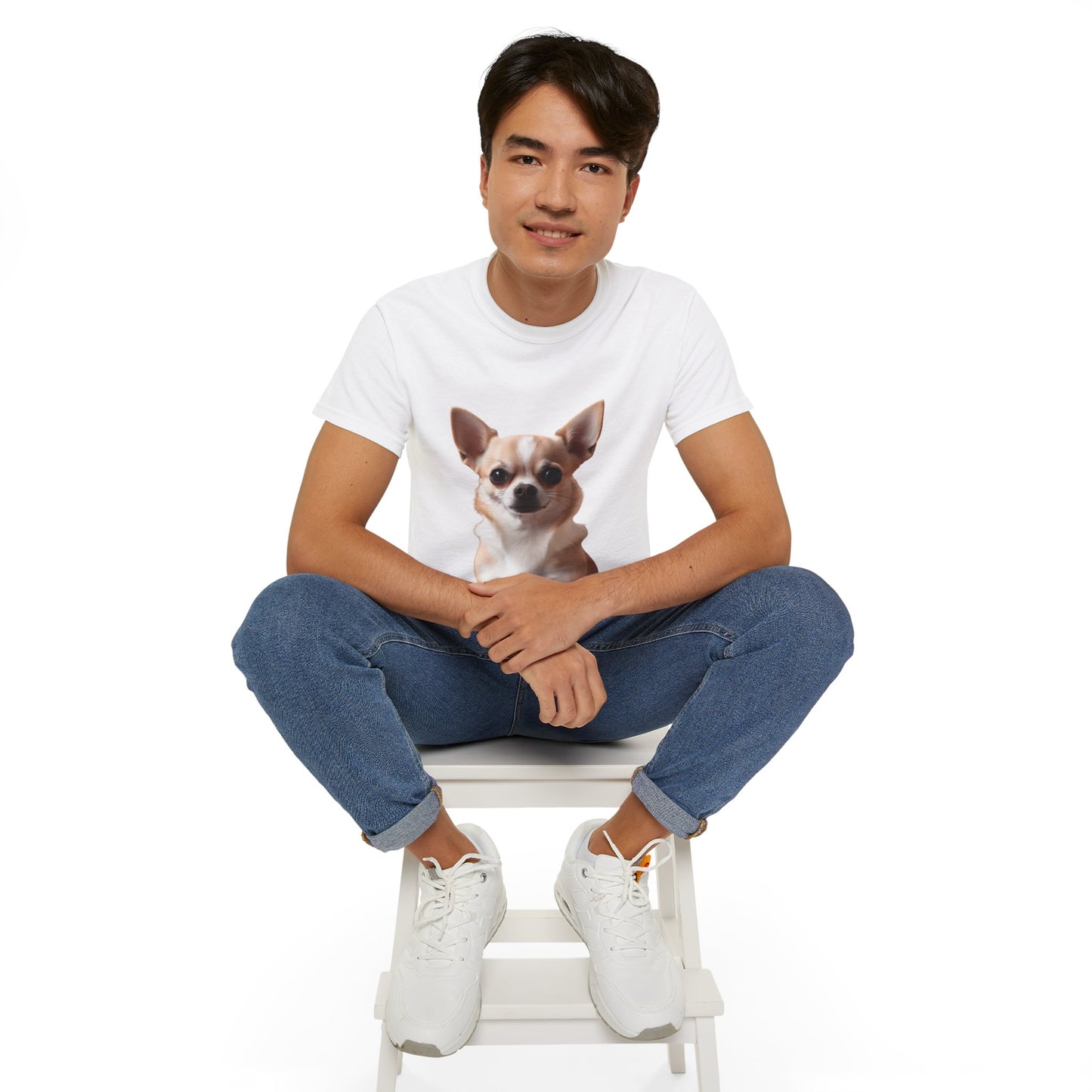 Chihuahua Lover Unisex Ultra Cotton Tee - Cute Dog Graphic T-Shirt