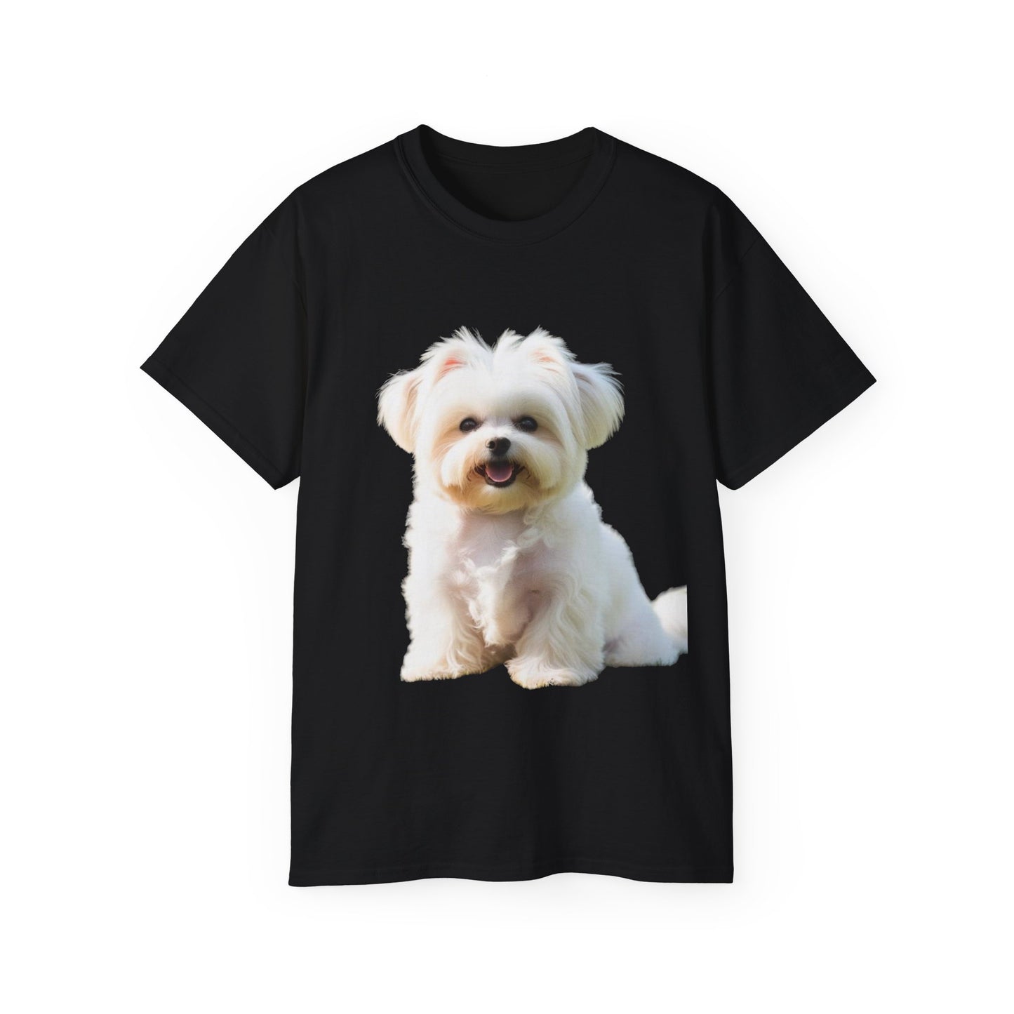 🐕 MAGLIETTA BICHON MALTEZ RITRATO - Maglietta Unisex Ultra Cotone