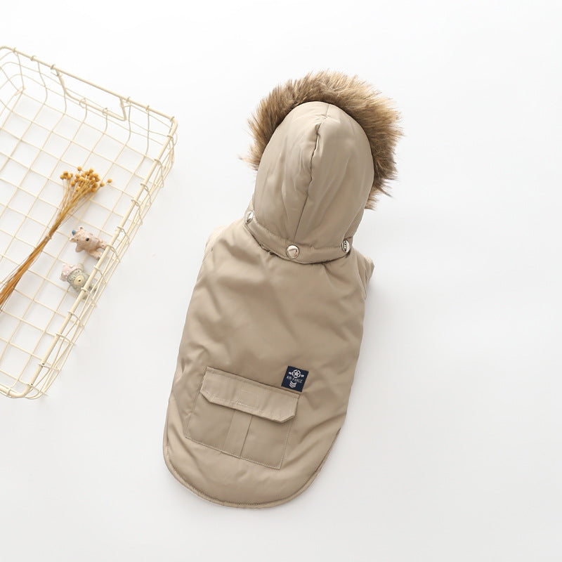 Giacca con Cappuccio per Cani - Abbigliamento Elegante e Comfort per Ogni Taglia