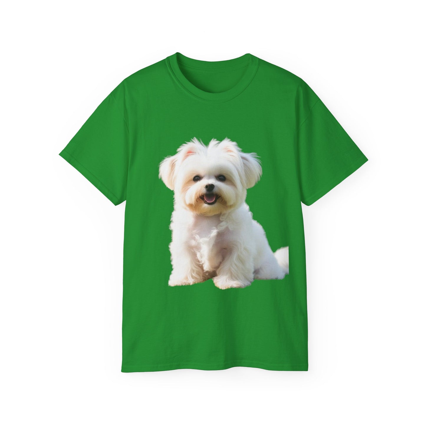 🐕 MAGLIETTA BICHON MALTEZ RITRATO - Maglietta Unisex Ultra Cotone