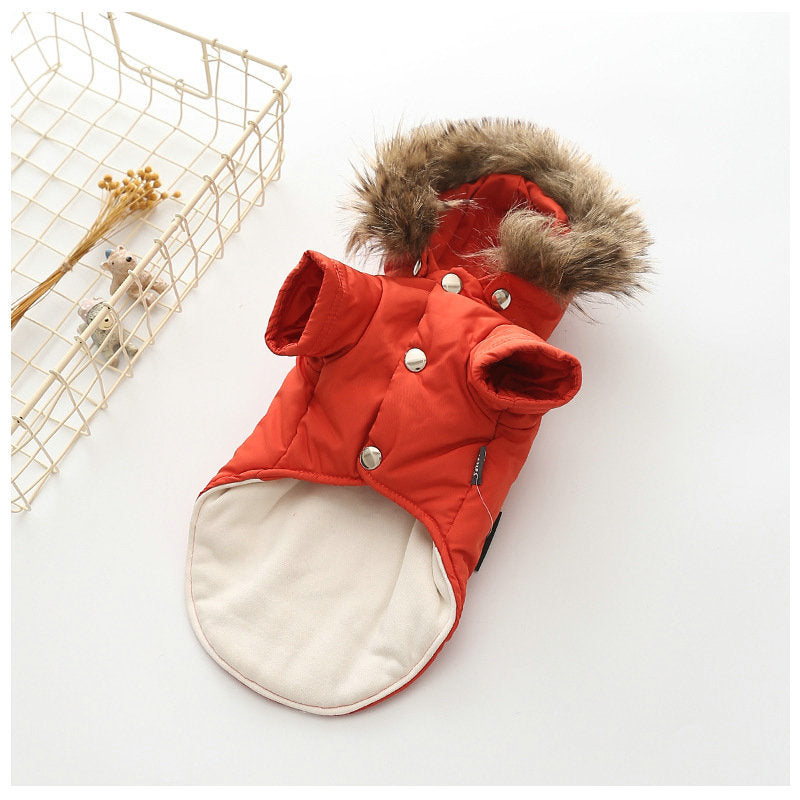Giacca con Cappuccio per Cani - Abbigliamento Elegante e Comfort per Ogni Taglia