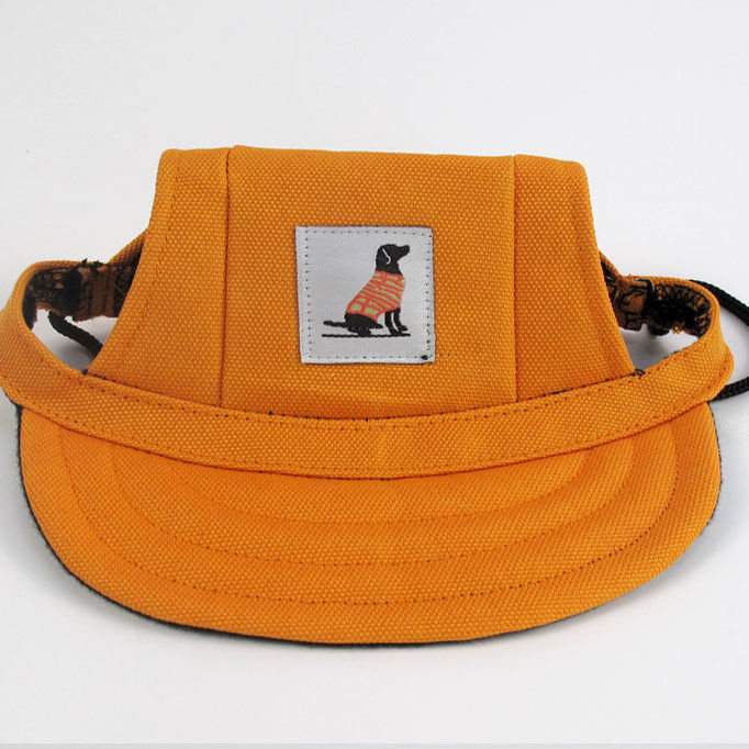 Pet Spring And Summer Travel Dogs Cats Sun Hat Poodle Schnauzer Leaky Ears Baseball Cap