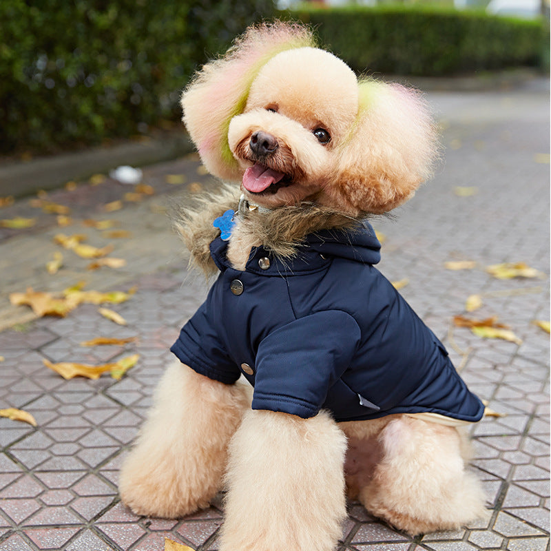 Giacca con Cappuccio per Cani - Abbigliamento Elegante e Comfort per Ogni Taglia