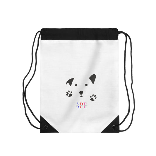 Borsa con Coulisse APF Stampa Cane per Amanti degli Animali - Elegante e Funzionale