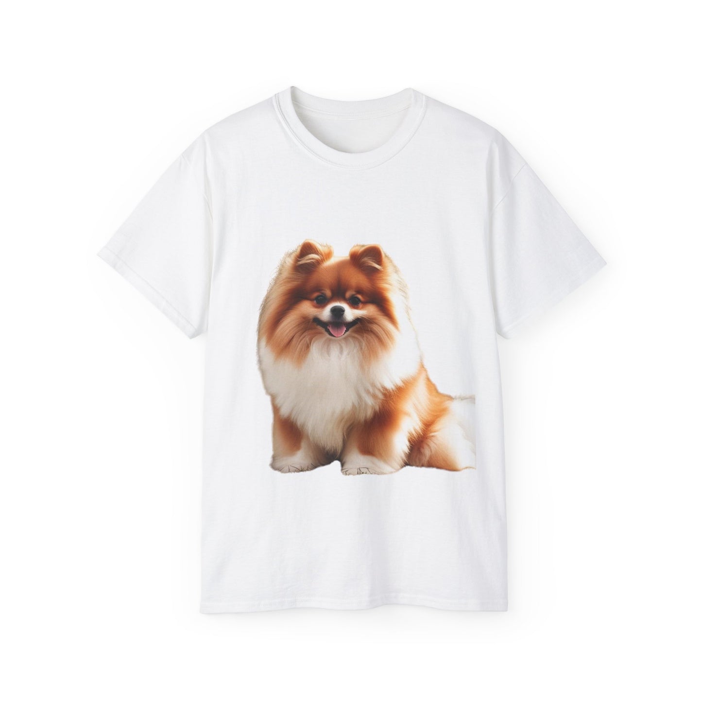 Pomeranian Lover Unisex Ultra Cotton Tee - Cute Dog Graphic T-Shirt